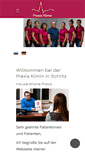 Mobile Screenshot of praxis-klimin-schlitz.de