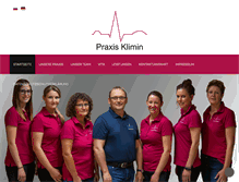 Tablet Screenshot of praxis-klimin-schlitz.de